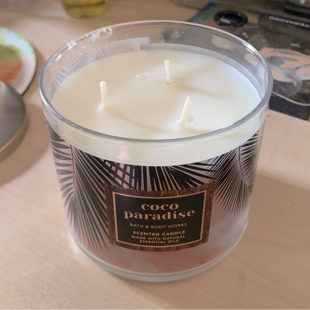3-Wick Bath & Body Works Candle